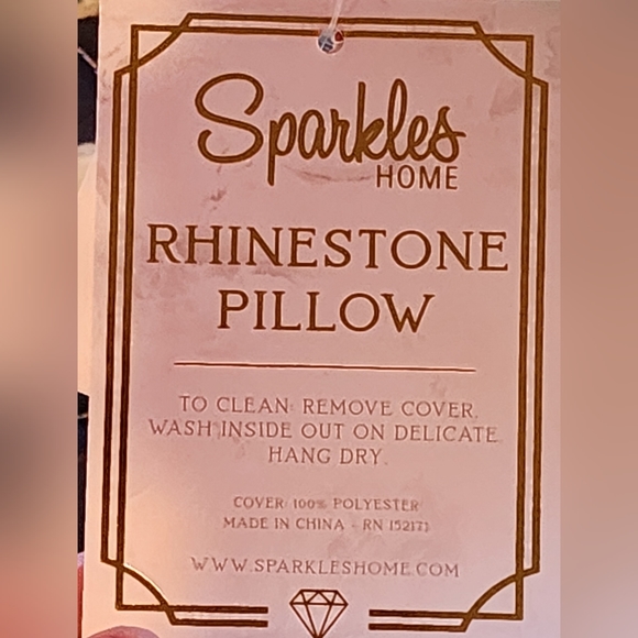 Skull Pillow Bling Skull Pillow Halloween Decor Sparkles Home Skull Pillow - Picture 7 of 7